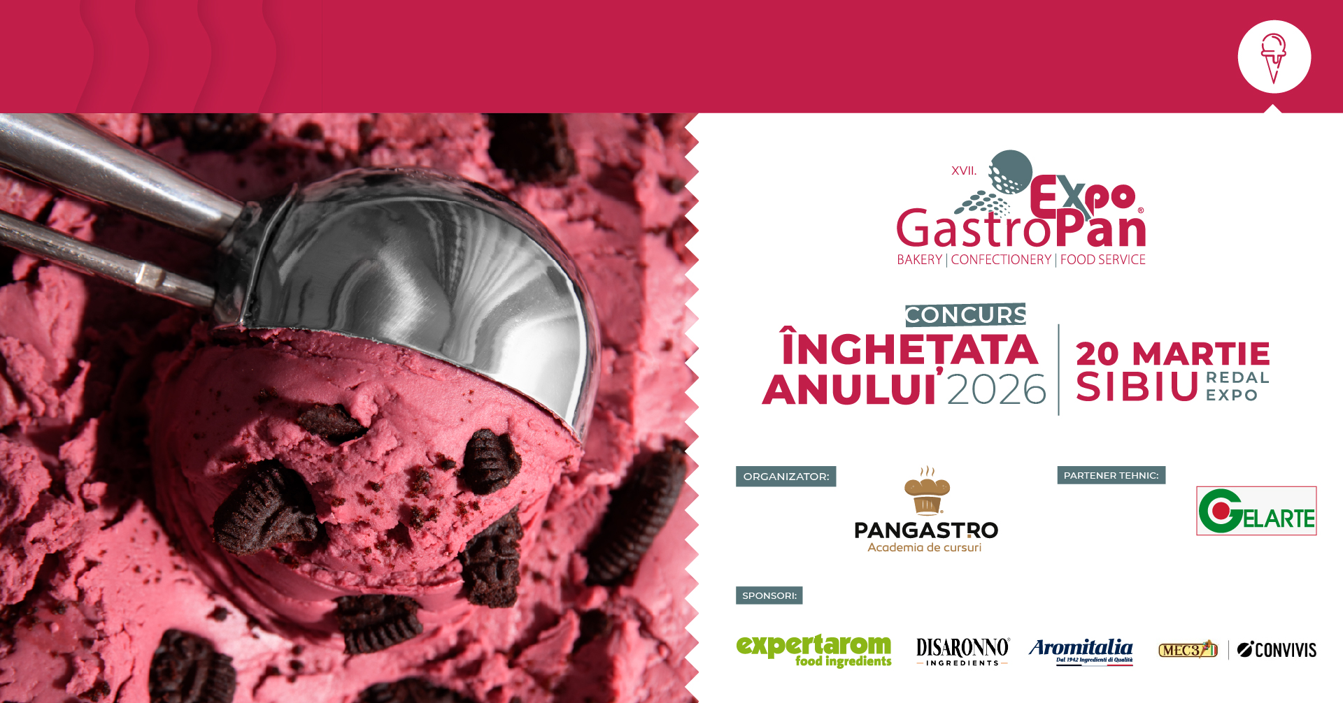 Înghețata Anului 2026 – noul concurs dedicat producătorilor de înghețată artizanală la GastroPan 2026